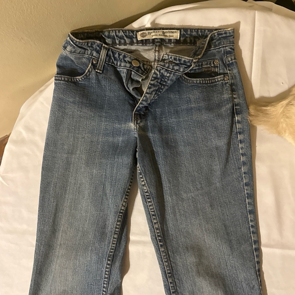 Harley Davidson Blue Bootcut Blue jeans